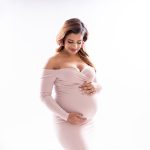 maternity-photoshoot-dress-rental-fitted-soft-pink-3