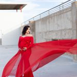 maternity-photoshoot-dress-rental-red-fitted-with-skirt-29